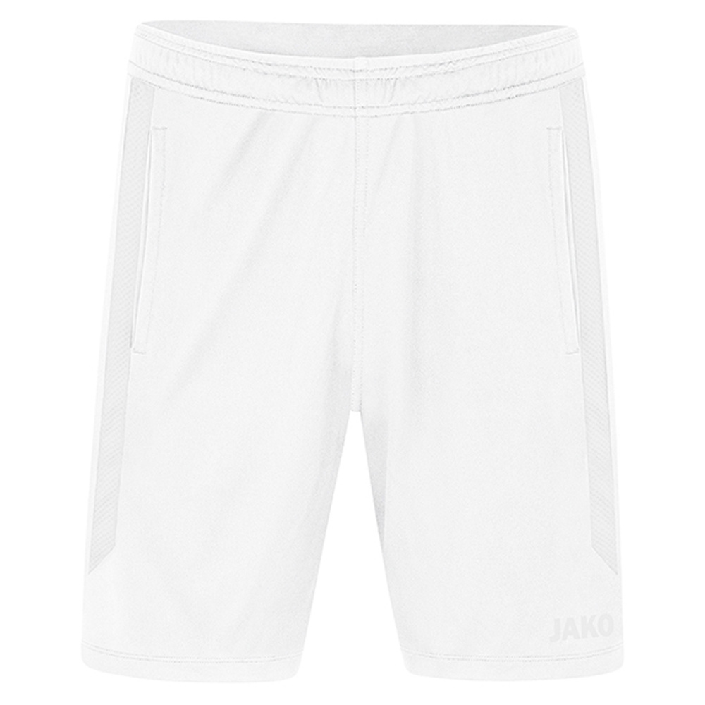 JAKO POWER LEISURE SHORTS, WHITE KIDS. 