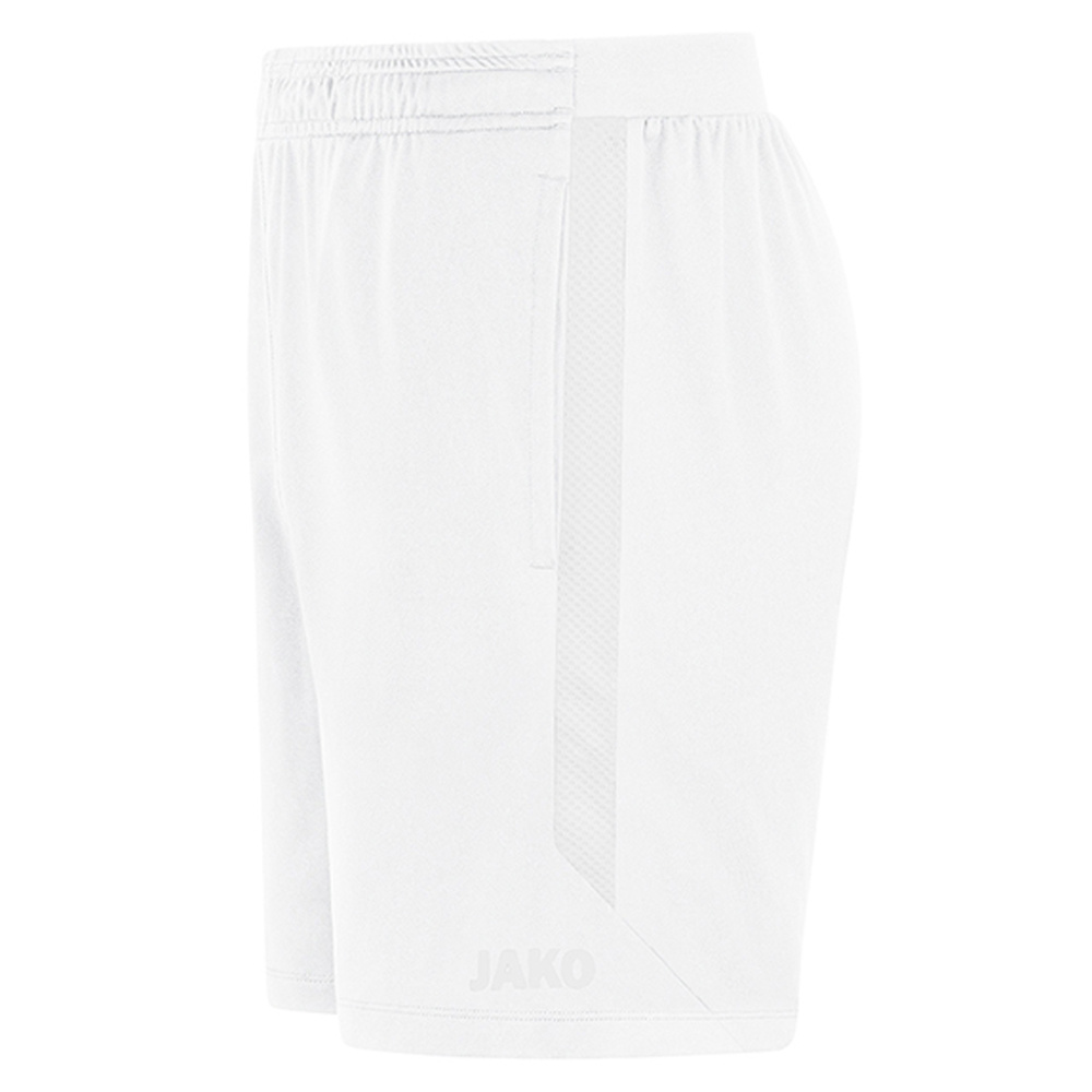 JAKO POWER LEISURE SHORTS, WHITE KIDS. 