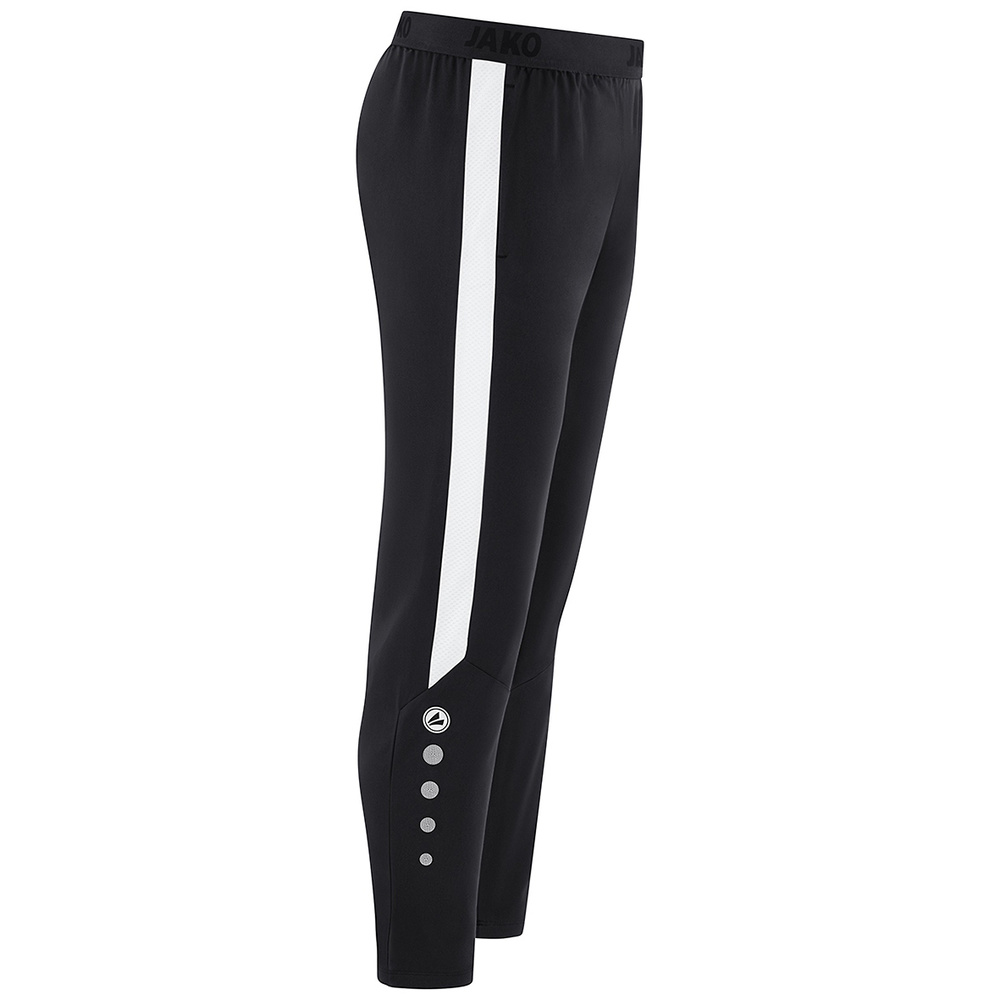 JAKO POWER LEISURE TROUSERS, BLACK-WHITE KIDS. 