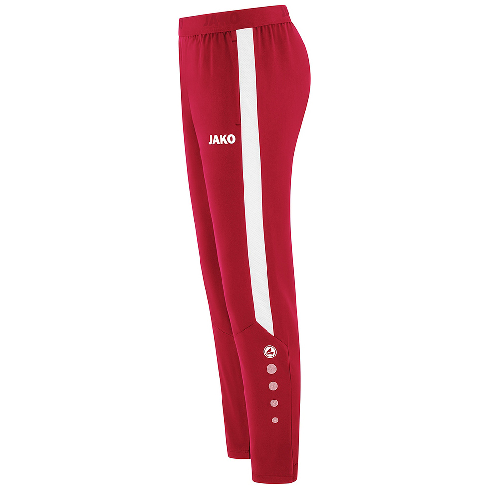 JAKO POWER LEISURE TROUSERS, RED-WHITE WOMEN. 