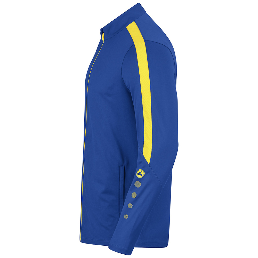 JAKO POWER POLYESTER JACKET, ROYAL-CITRO WOMEN. 