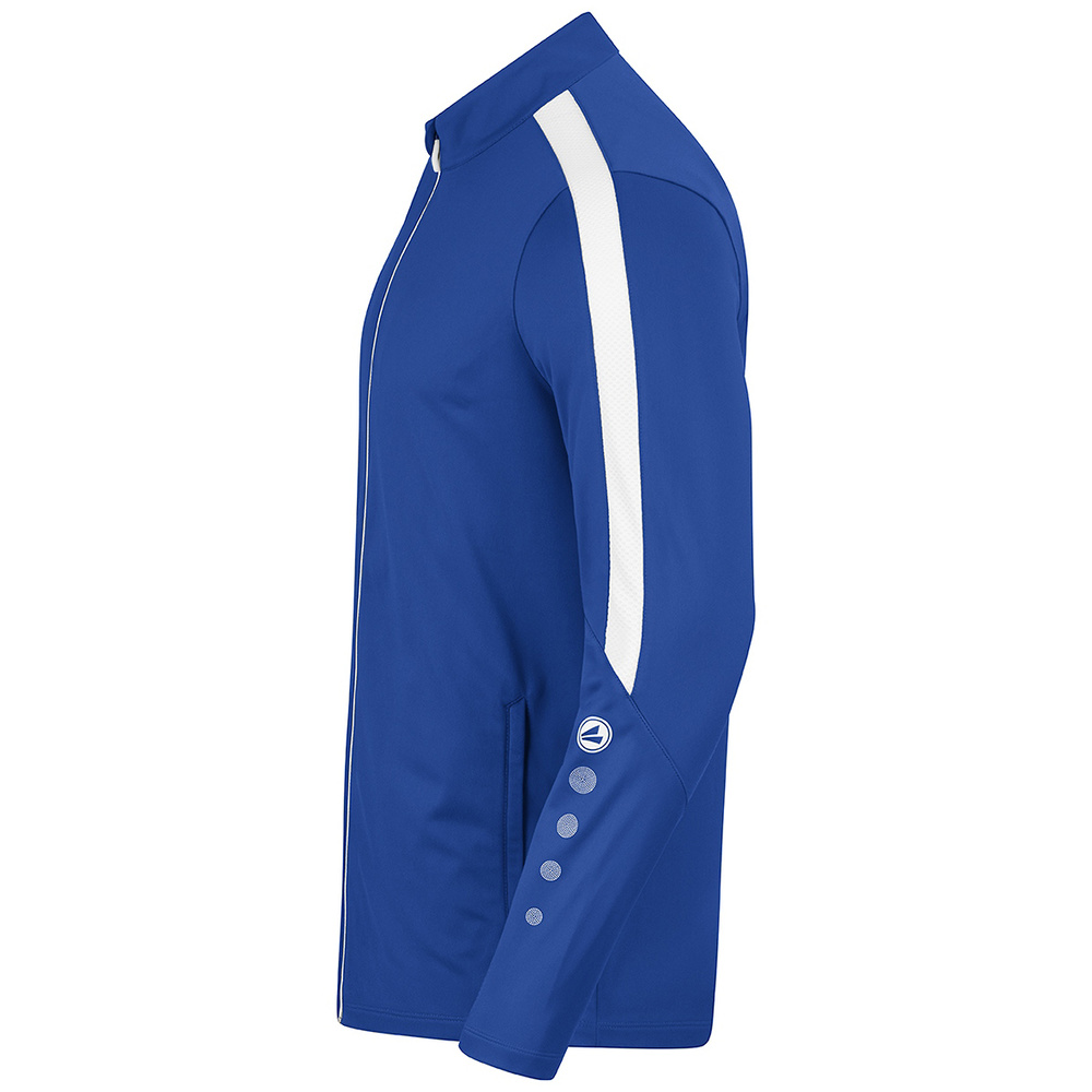 JAKO POWER POLYESTER JACKET, ROYAL-WHITE KIDS. 