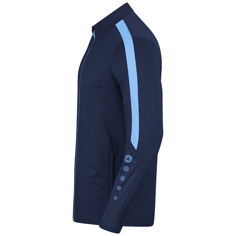 JAKO POWER POLYESTER JACKET, SEABLUE-SKY BLUE MEN. 