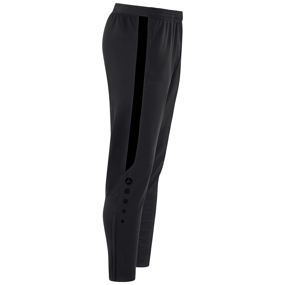 JAKO POWER POLYESTER TROUSERS, BLACK WOMEN. 