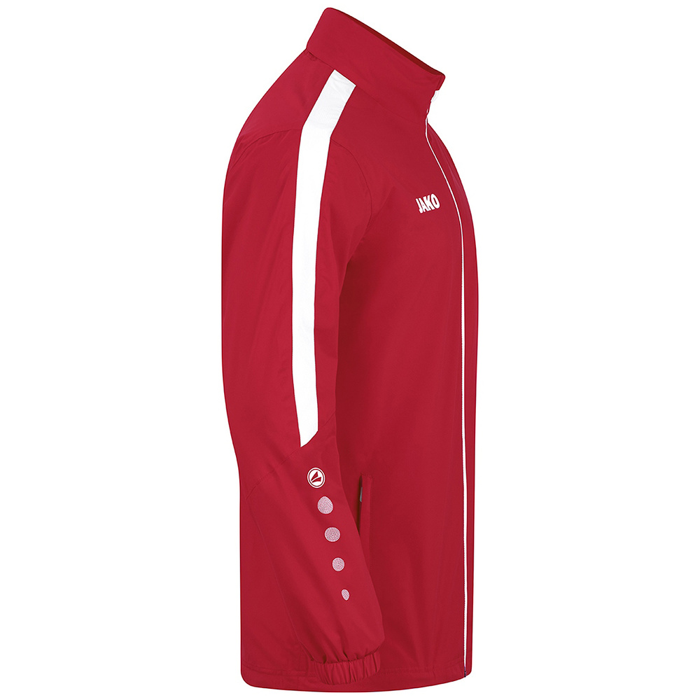 JAKO POWER RAIN JACKET, RED-WHITE KIDS. 