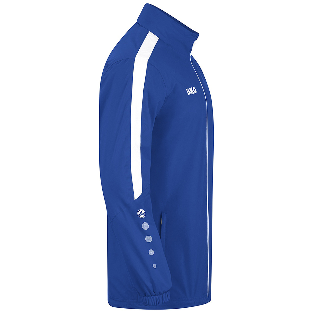 JAKO POWER RAIN JACKET, ROYAL-WHITE KIDS. 