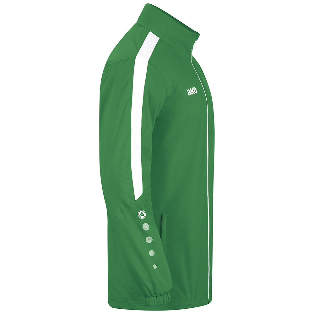 JAKO POWER RAIN JACKET, SPORT GREEN-WHITE KIDS. 