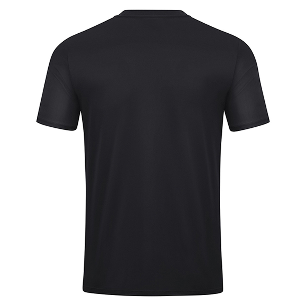 JAKO POWER T-SHIRT SHORT SLEEVE, BLACK-WHITE MEN. 