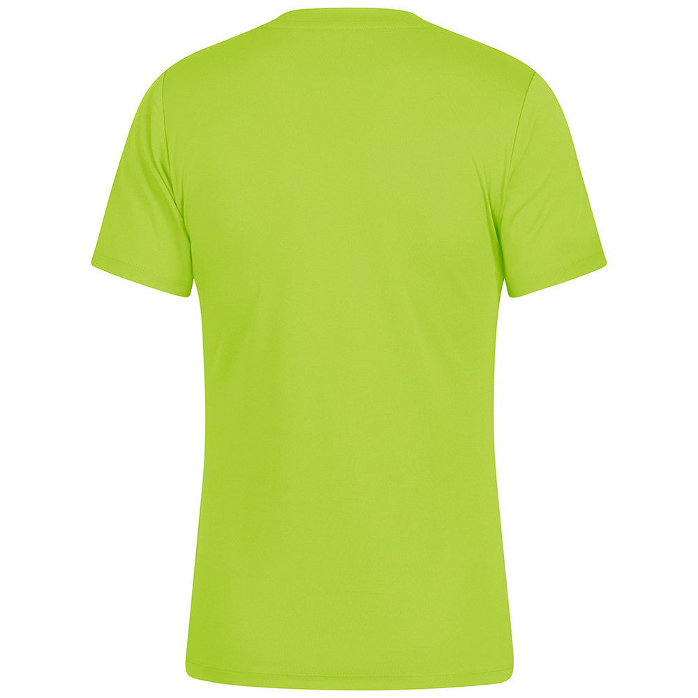 JAKO POWER T-SHIRT SHORT SLEEVE, NEON GREEN-WHITE WOMEN. 