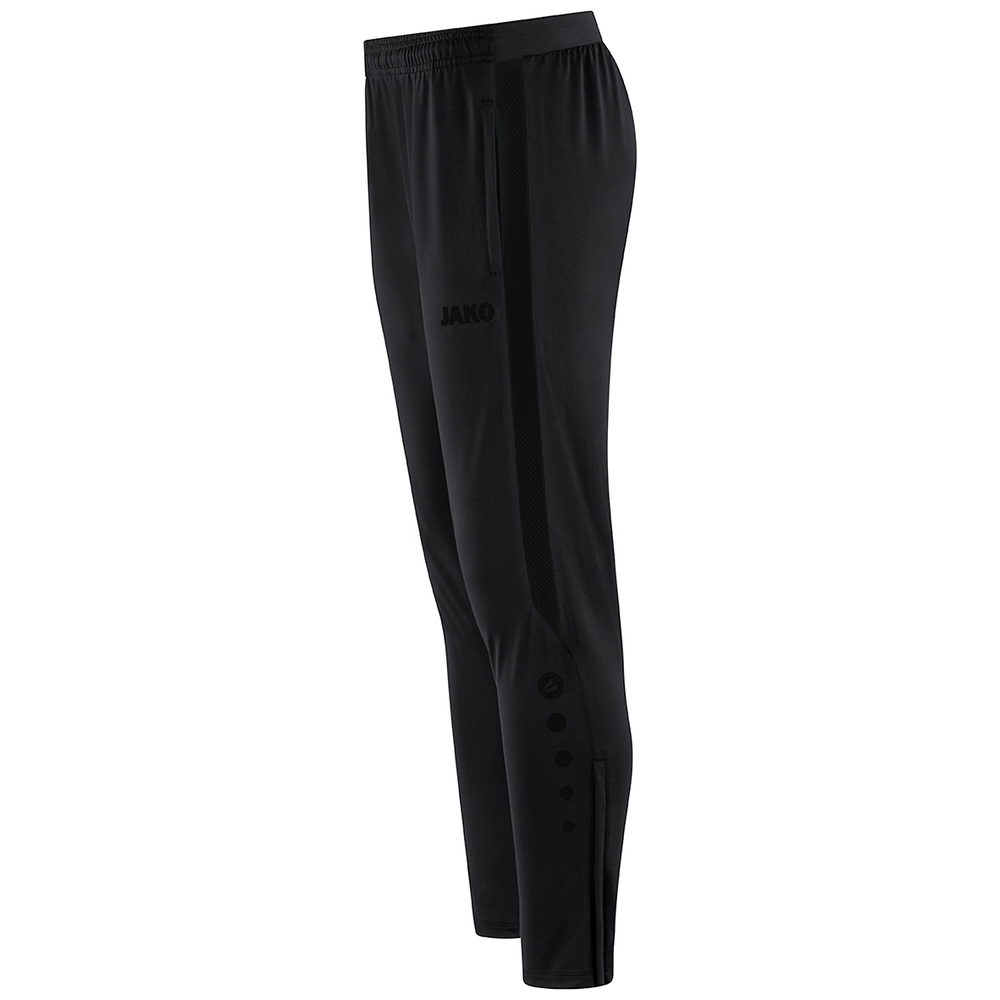 JAKO POWER TRAINING TROUSERS, BLACK UNISEX. 