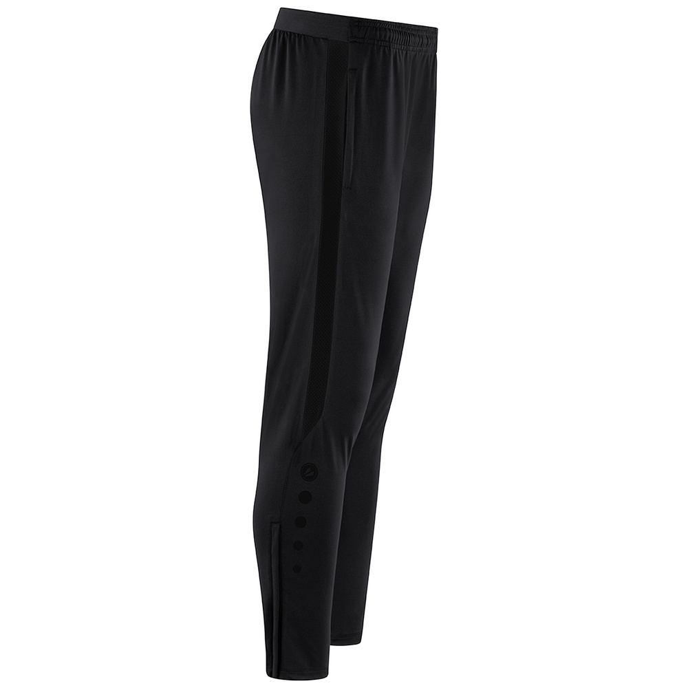 JAKO POWER TRAINING TROUSERS, BLACK UNISEX. 