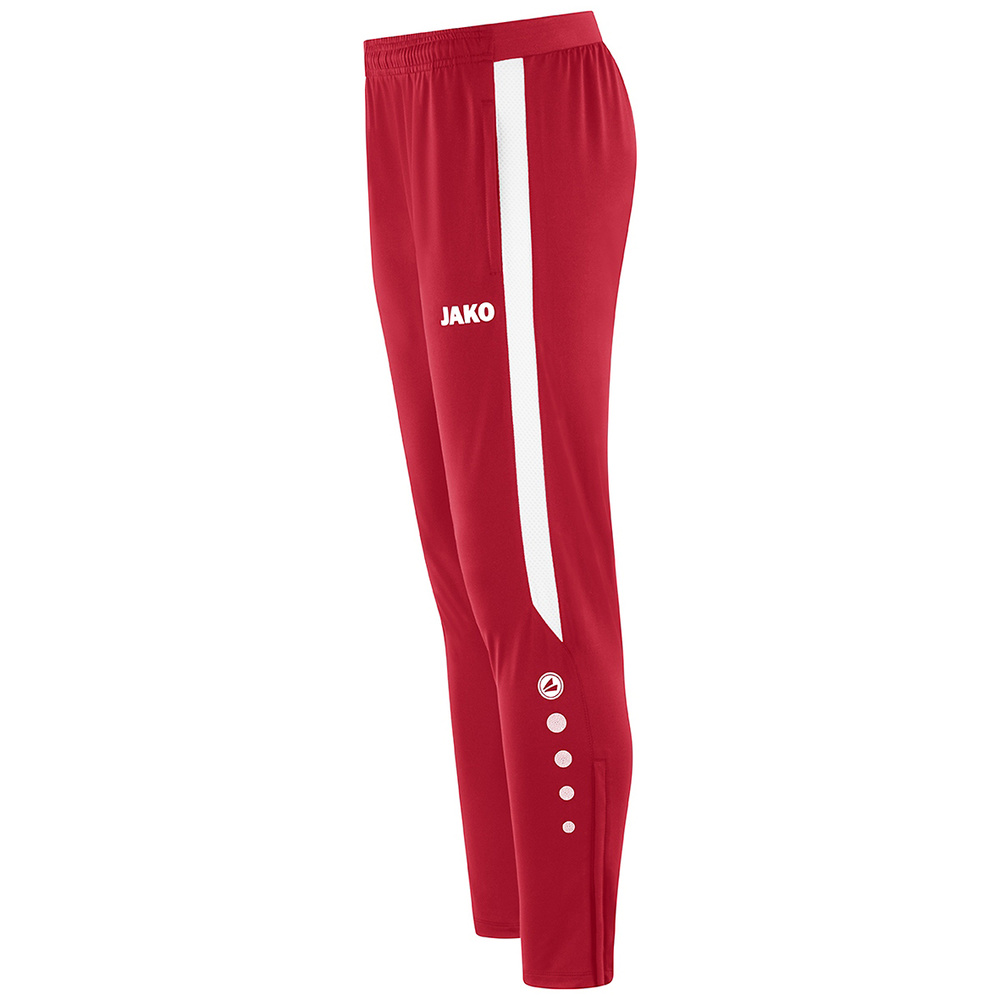 JAKO POWER TRAINING TROUSERS, RED-WHITE KIDS. 