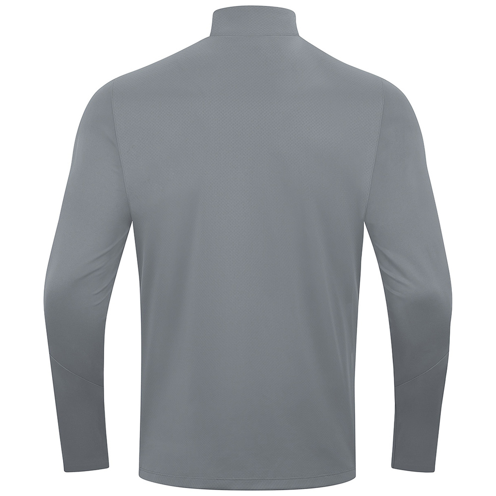 JAKO POWER ZIP TOP, STONE GREY-WHITE KIDS. 