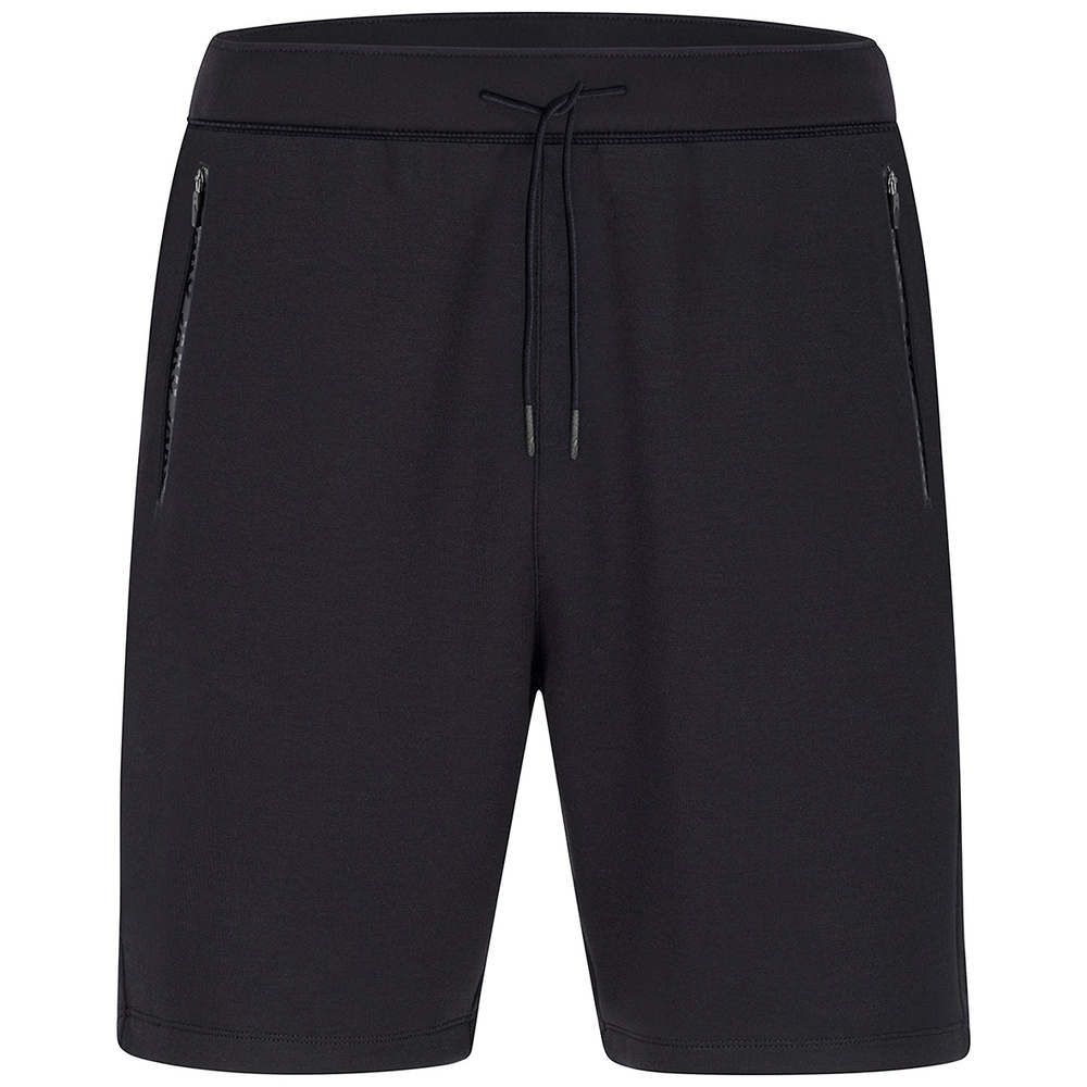 JAKO PRO CASUAL SHORTS, BLACK UNISEX. 