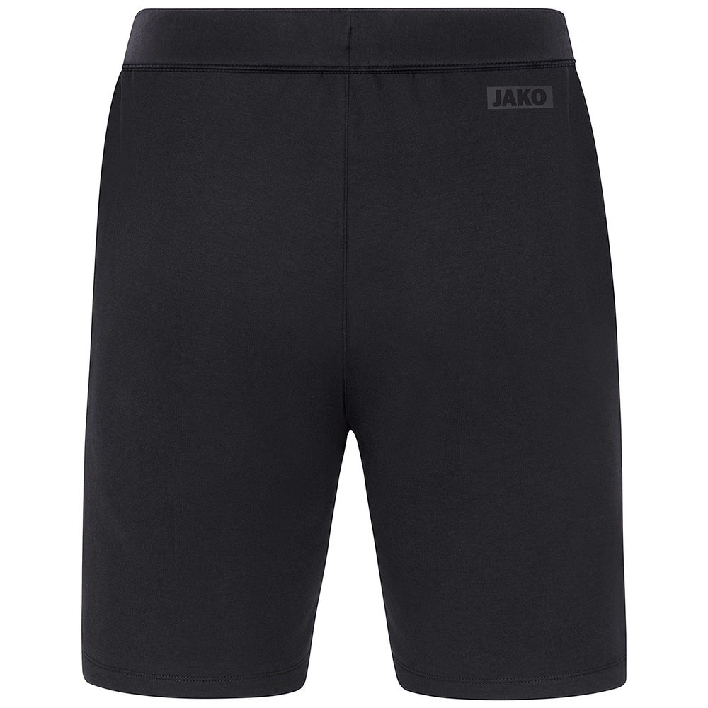 JAKO PRO CASUAL SHORTS, BLACK UNISEX. 