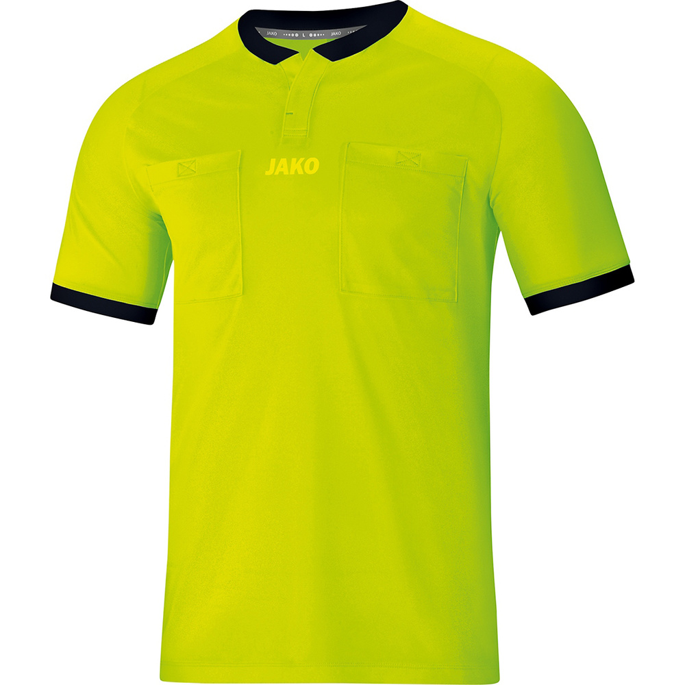 JAKO REFEREE JERSEY S/S, LEMON MEN. 