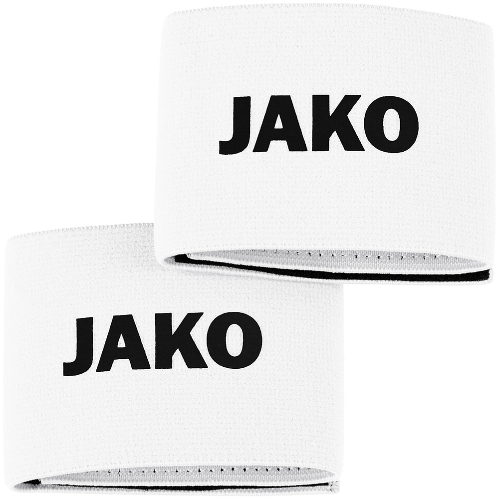 JAKO SHIN GUARD BAND, WHITE. 