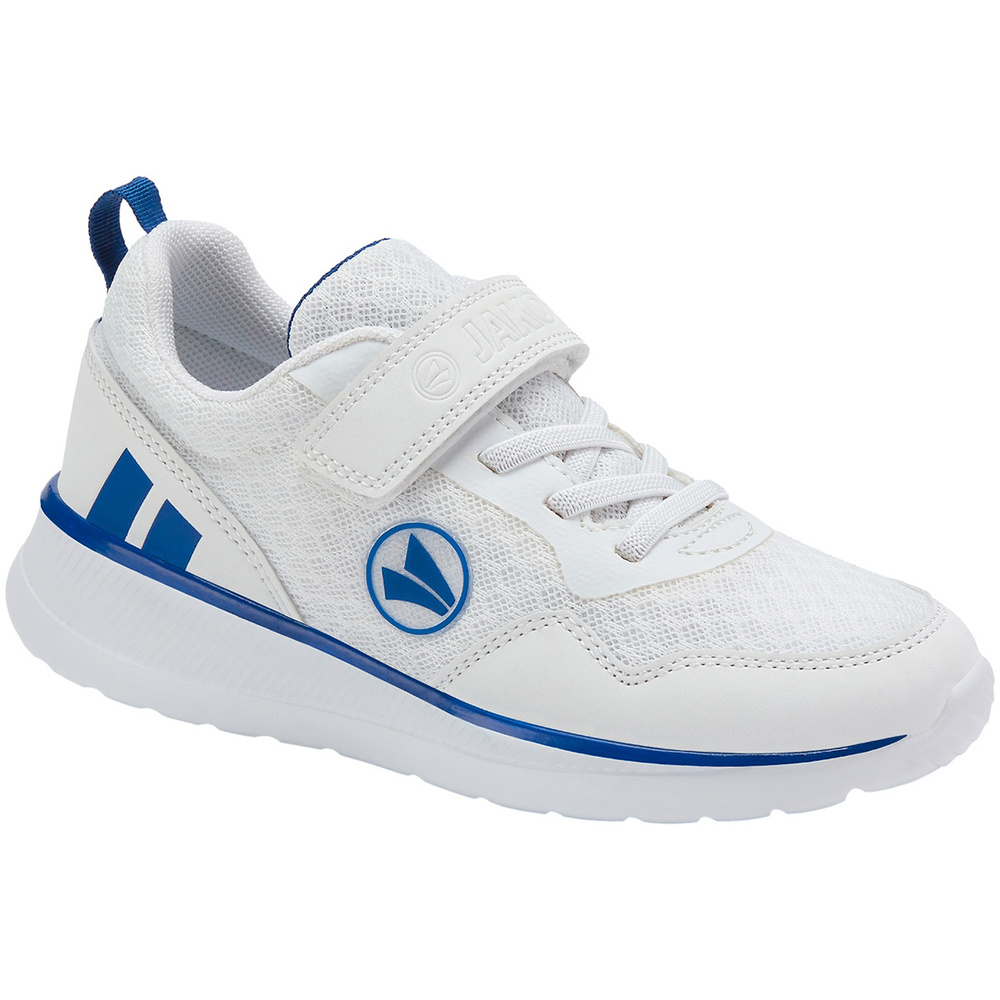 JAKO SNEAKER PERFORMANCE JUNIOR, WHITE-ROYAL. 