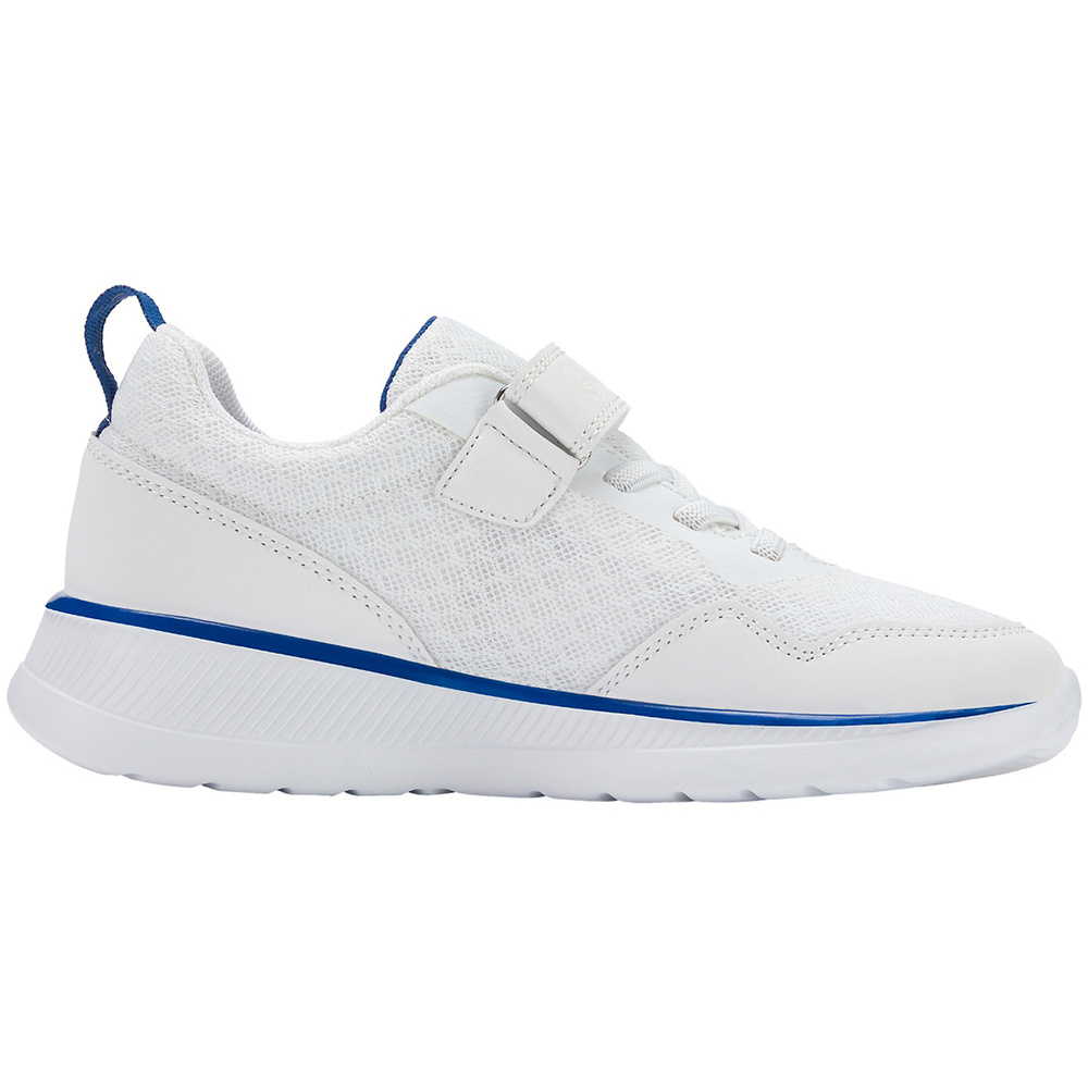 JAKO SNEAKER PERFORMANCE JUNIOR, WHITE-ROYAL. 