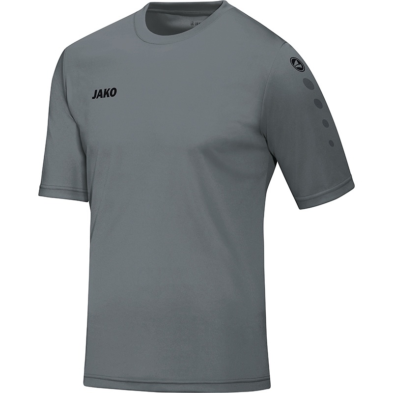 JAKO TEAM SHORT SLEEVE, STONE-GREY MEN. 