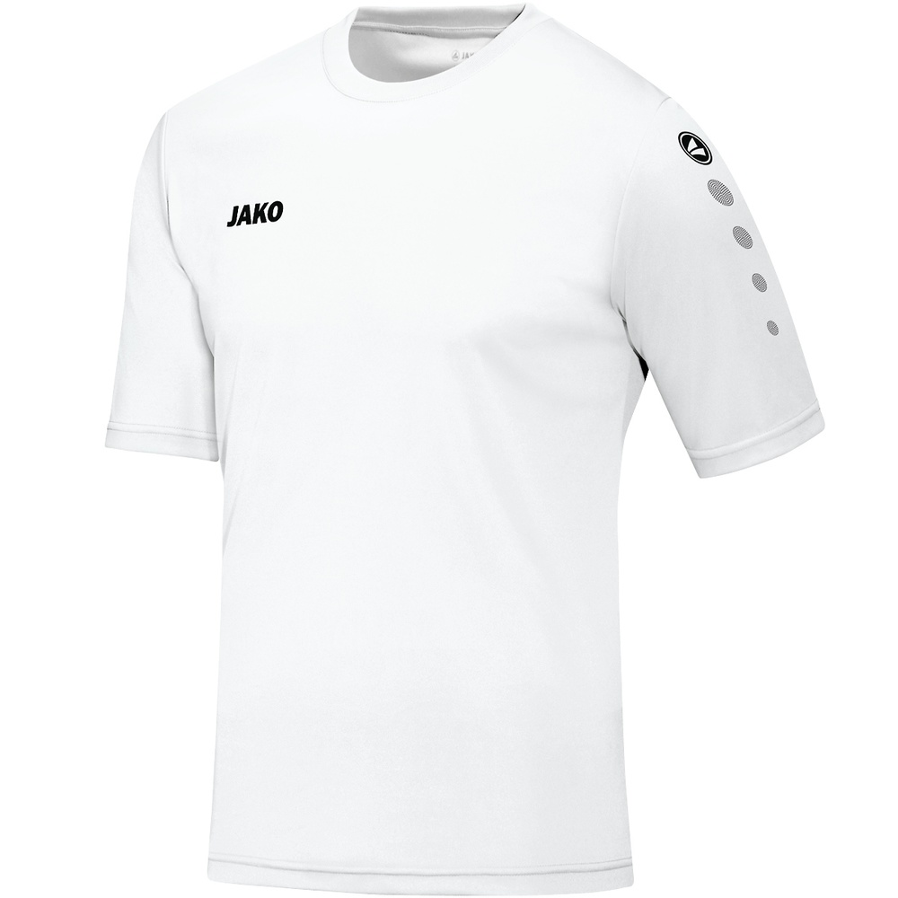 JAKO TEAM SHORT SLEEVE, WHITE MEN. 