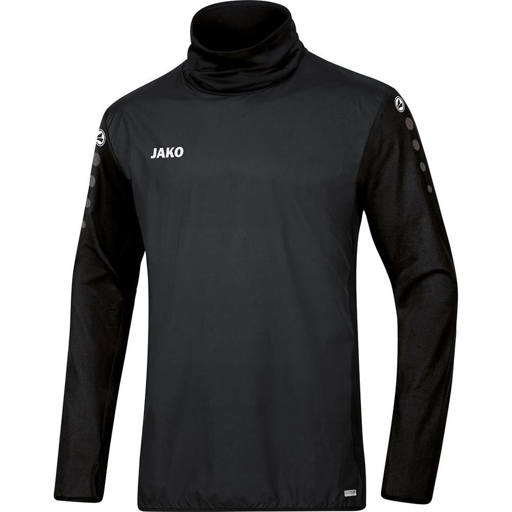 JAKO TRAINING TOP WINTER, BLACK MEN. 