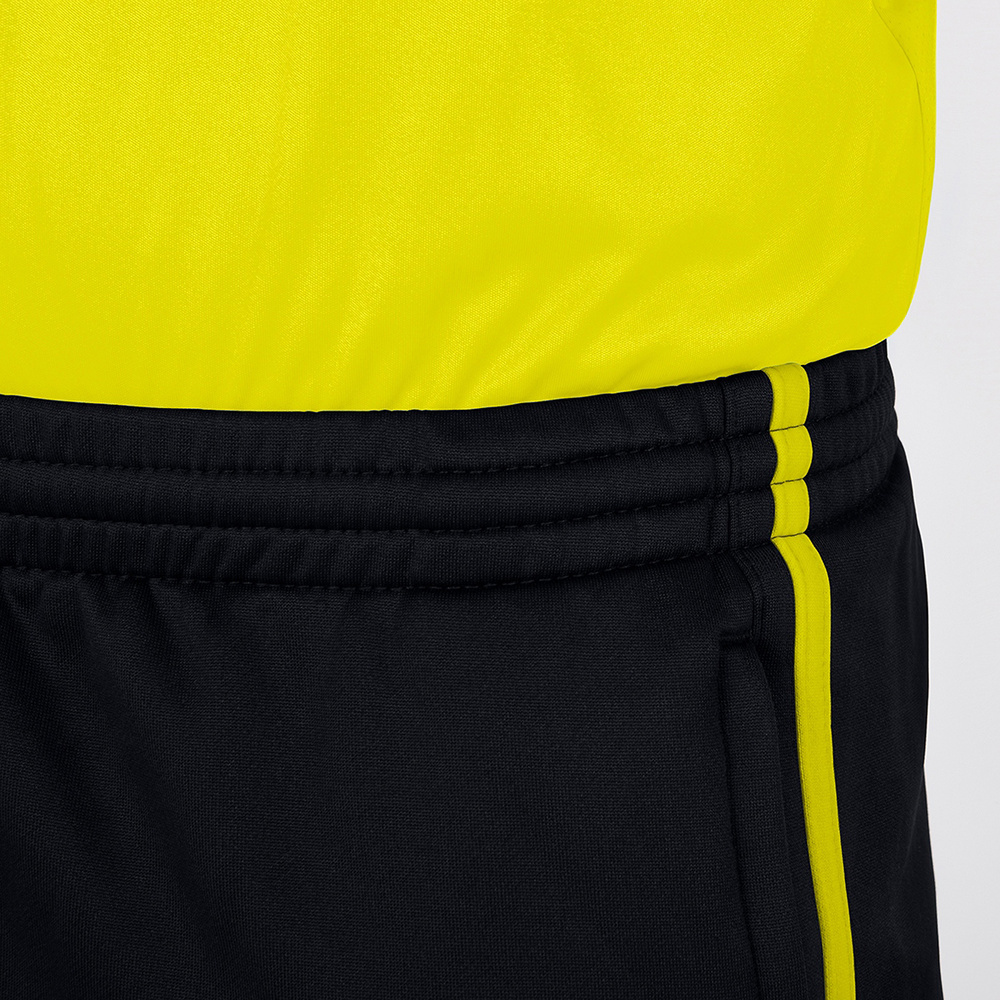 JAKO TRAINING TROUSERS ACTIVE BLACK-NEON YELLOW MEN. 