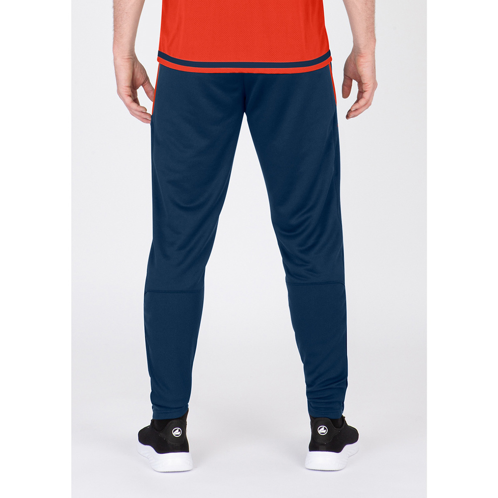 JAKO TRAINING TROUSERS ACTIVE NAVY-FLAME KIDS. 