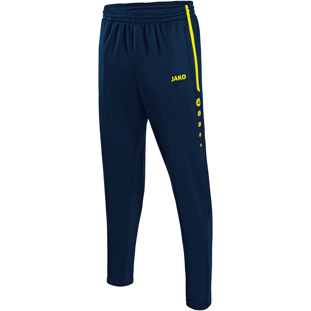 JAKO TRAINING TROUSERS ACTIVE SEABLUE-NEON YELLOW MEN. 