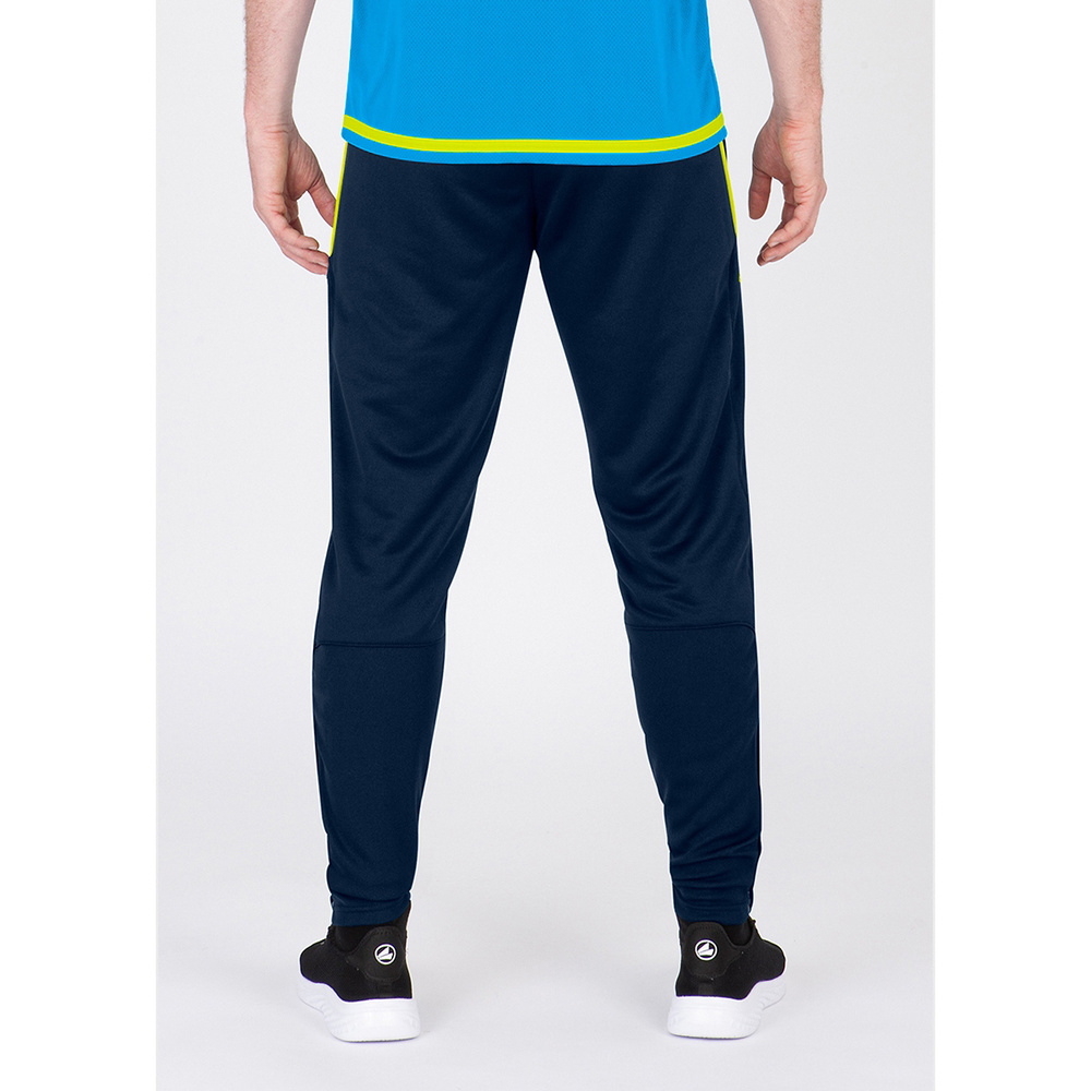 JAKO TRAINING TROUSERS ACTIVE SEABLUE-NEON YELLOW MEN. 