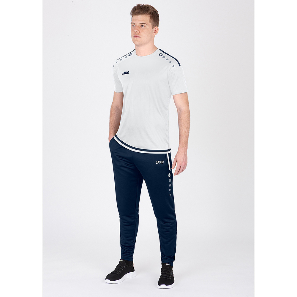 JAKO TRAINING TROUSERS ACTIVE SEABLUE-WHITE MEN. 