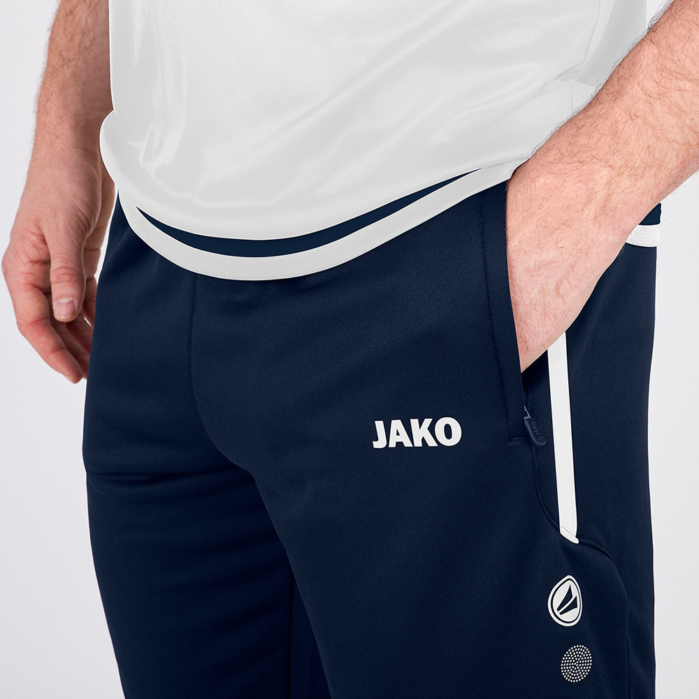 JAKO TRAINING TROUSERS ACTIVE SEABLUE-WHITE MEN. 