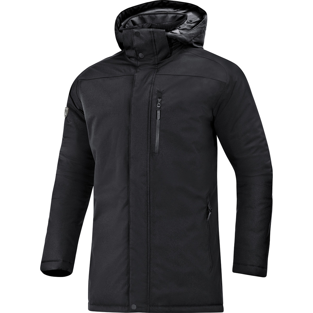 JAKO WINTER PARKA, BLACK MEN. 