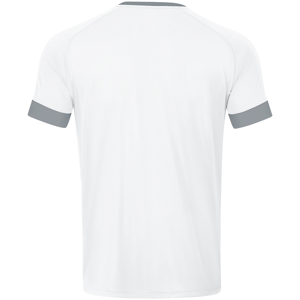 JERSEY JAKO CELTIC MELANGE SHORT SLEEVE, WHITE-STONE GREY MEN. 