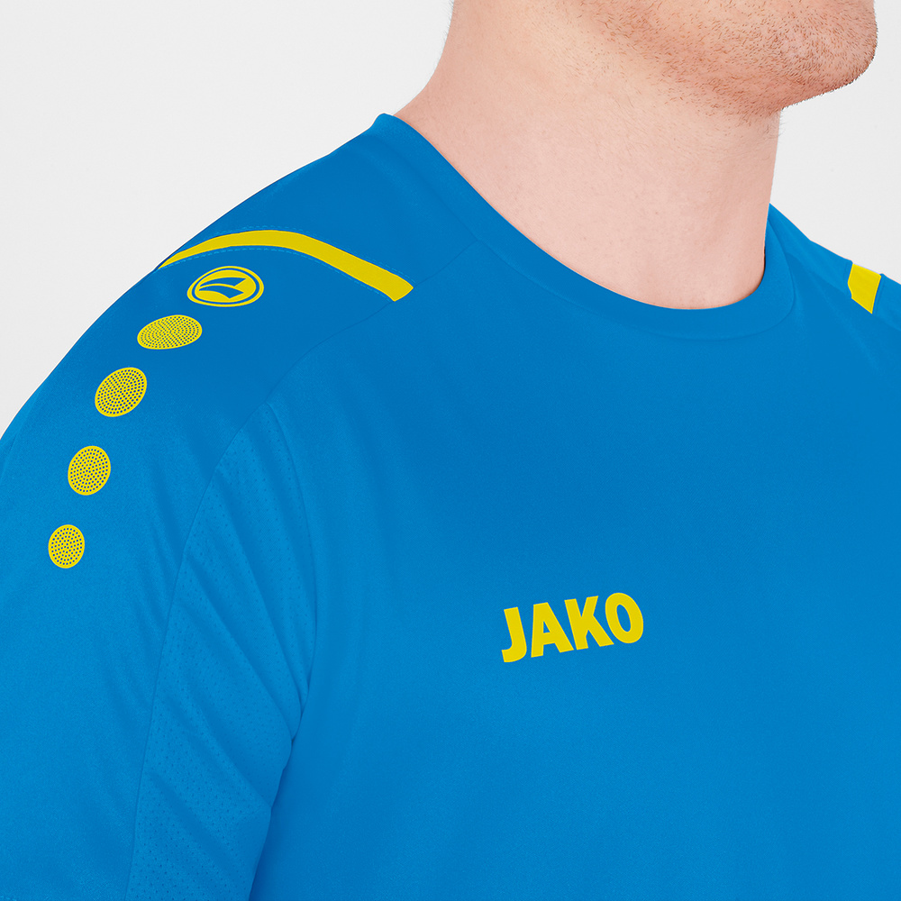 JERSEY JAKO CHALLENGE JAKO BLUE-NEON YELLOW KIDS. 