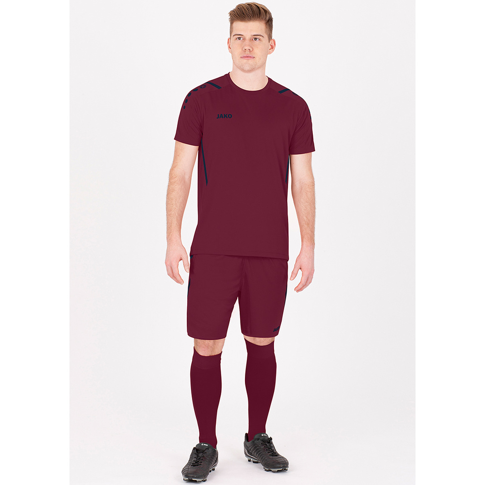 JERSEY JAKO CHALLENGE MAROON-SEABLUE MEN. 