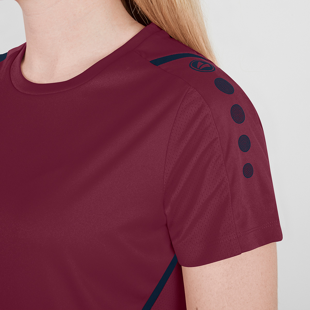 JERSEY JAKO CHALLENGE MAROON-SEABLUE WOMEN. 