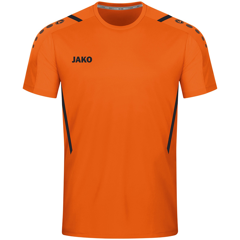 JERSEY JAKO CHALLENGE NEON ORANGE-BLACK MEN. 