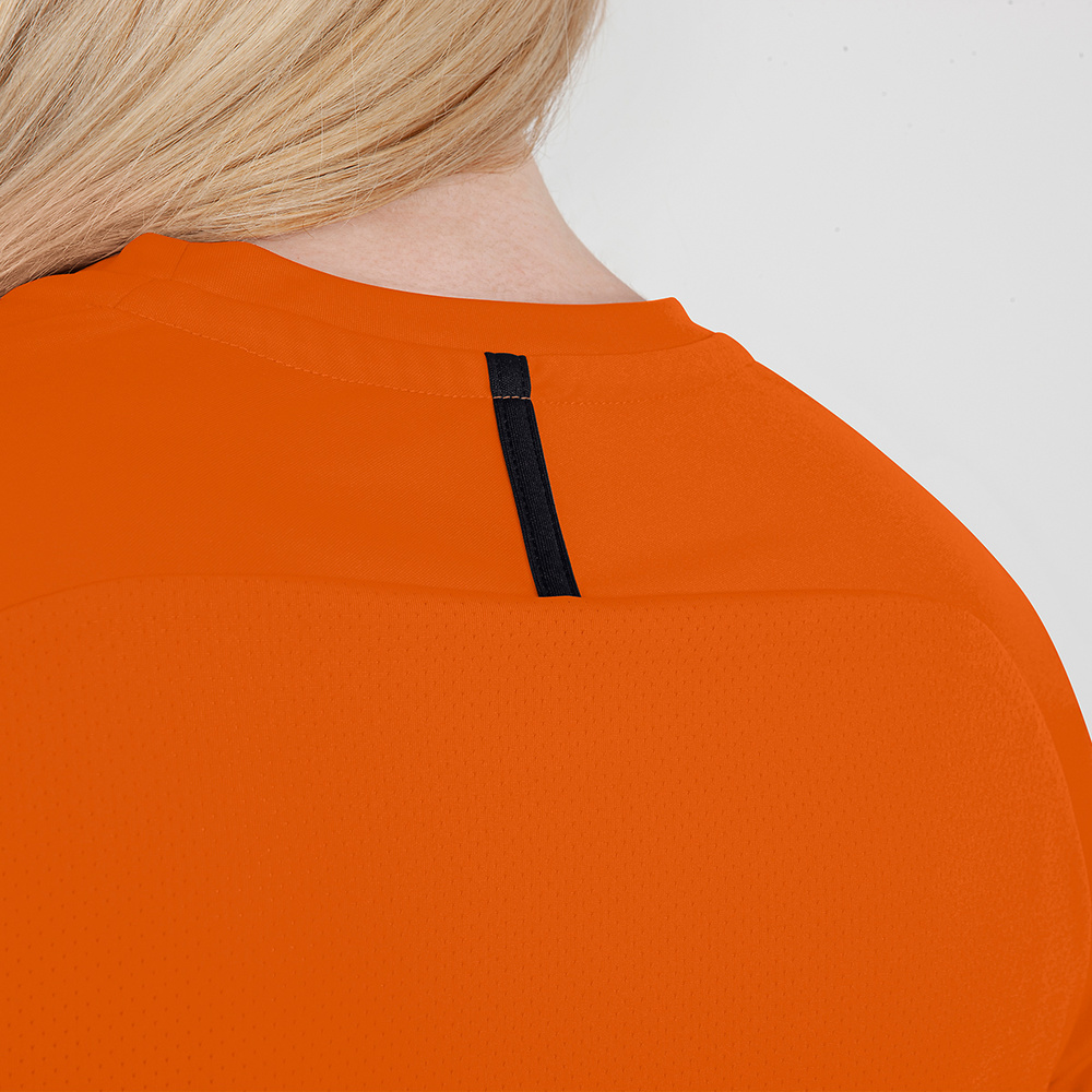 JERSEY JAKO CHALLENGE NEON ORANGE-BLACK WOMEN. 