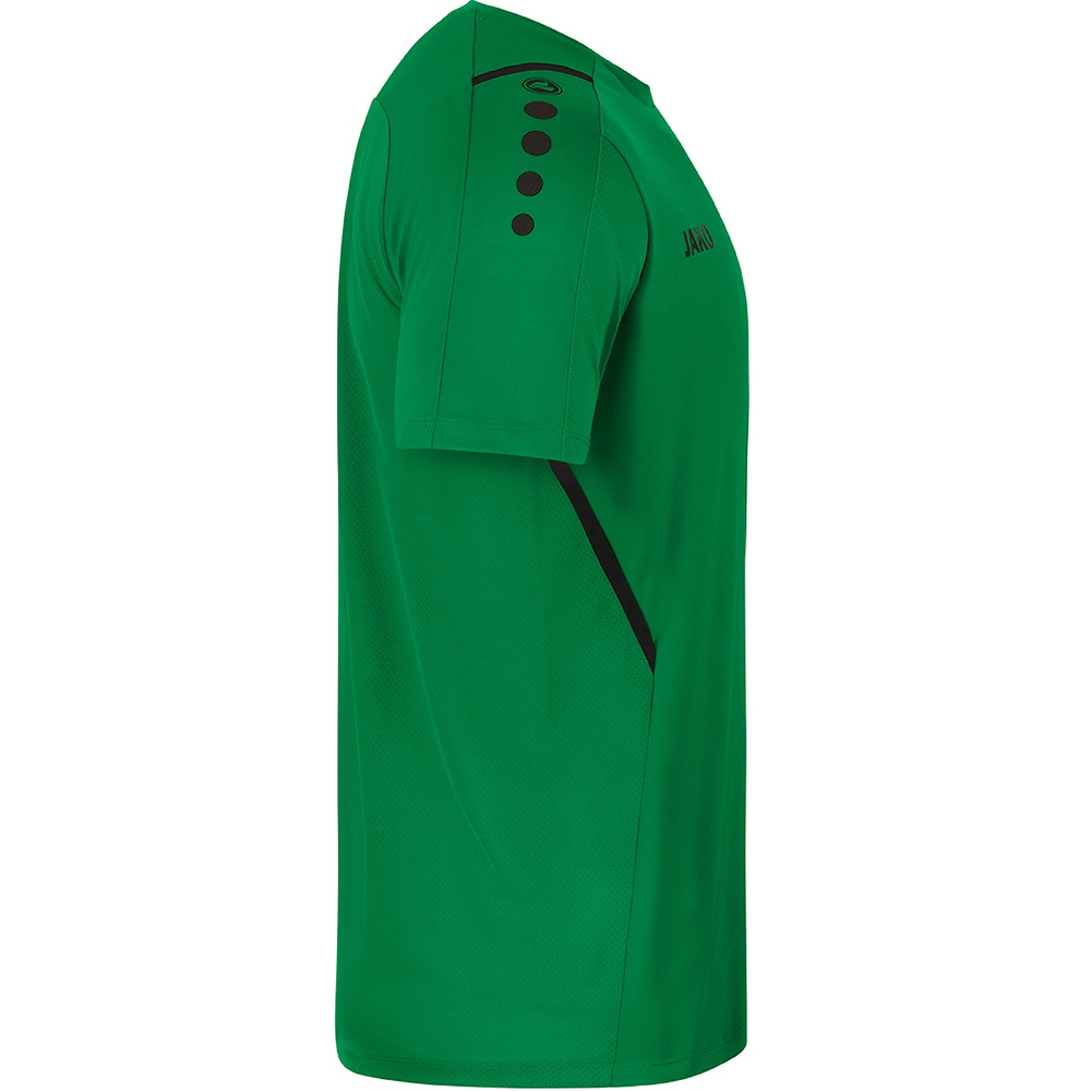 JERSEY JAKO CHALLENGE SPORT GREEN-BLACK KIDS. 