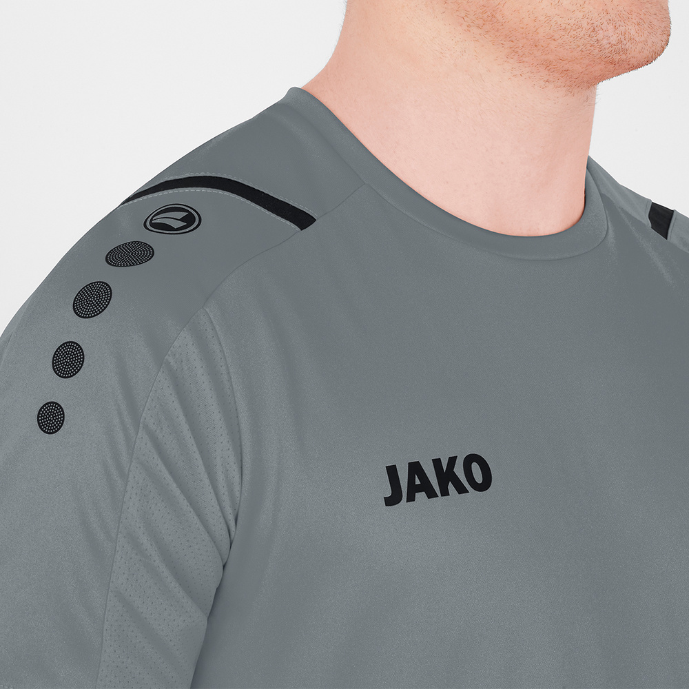 JERSEY JAKO CHALLENGE STONE GREY-BLACK MEN. 