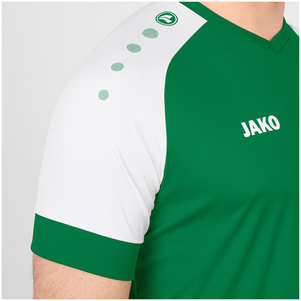 JERSEY JAKO CHAMP 2.0 SHORT SLEEVE, NEON ORANGE-WHITE KIDS.