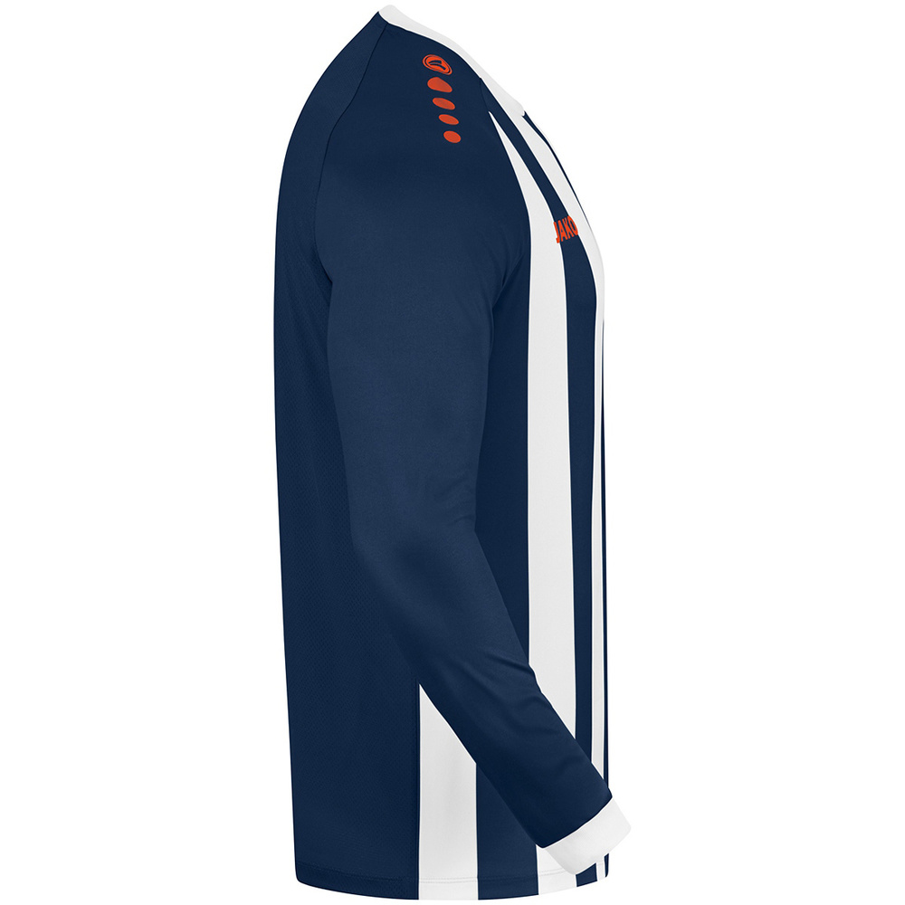 JERSEY JAKO INTER LONG SLEEVE, NAVY-WHITE-FLAME KIDS. 