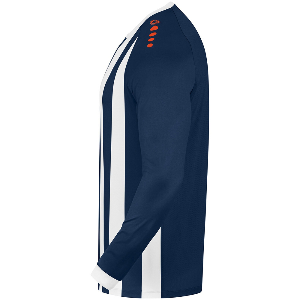 JERSEY JAKO INTER LONG SLEEVE, NAVY-WHITE-FLAME KIDS. 