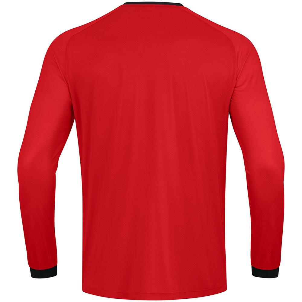 JERSEY JAKO INTER LONG SLEEVE, SPORT RED-BLACK KIDS. 