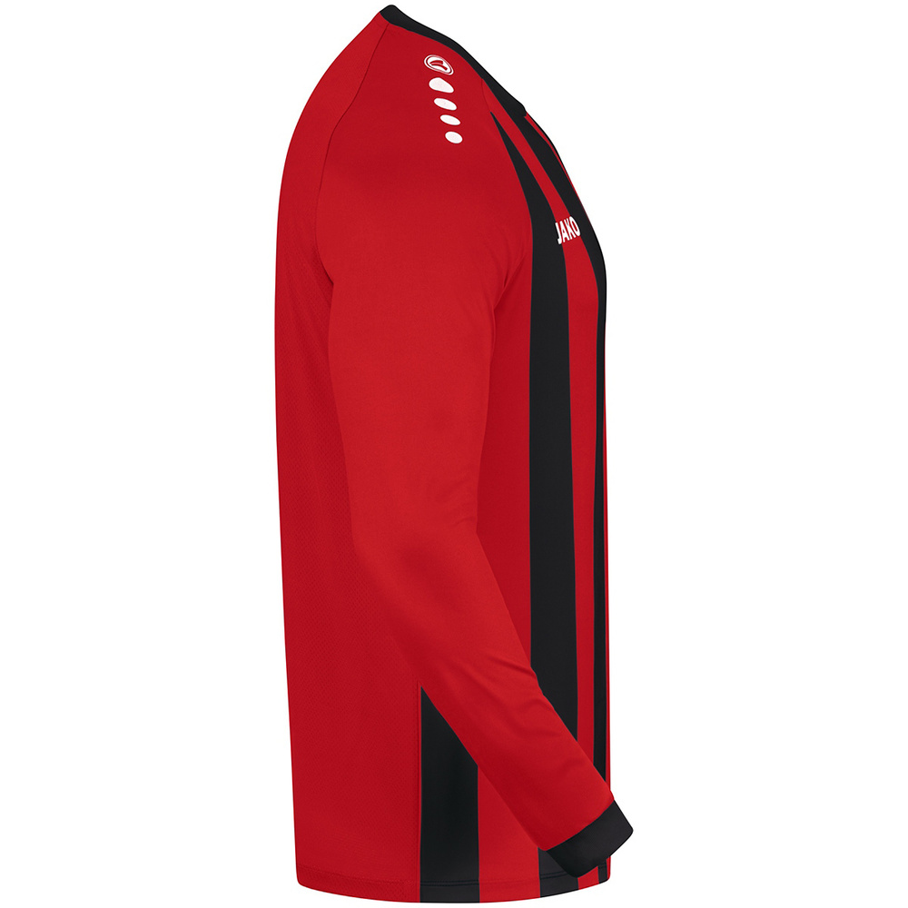 JERSEY JAKO INTER LONG SLEEVE, SPORT RED-BLACK KIDS. 