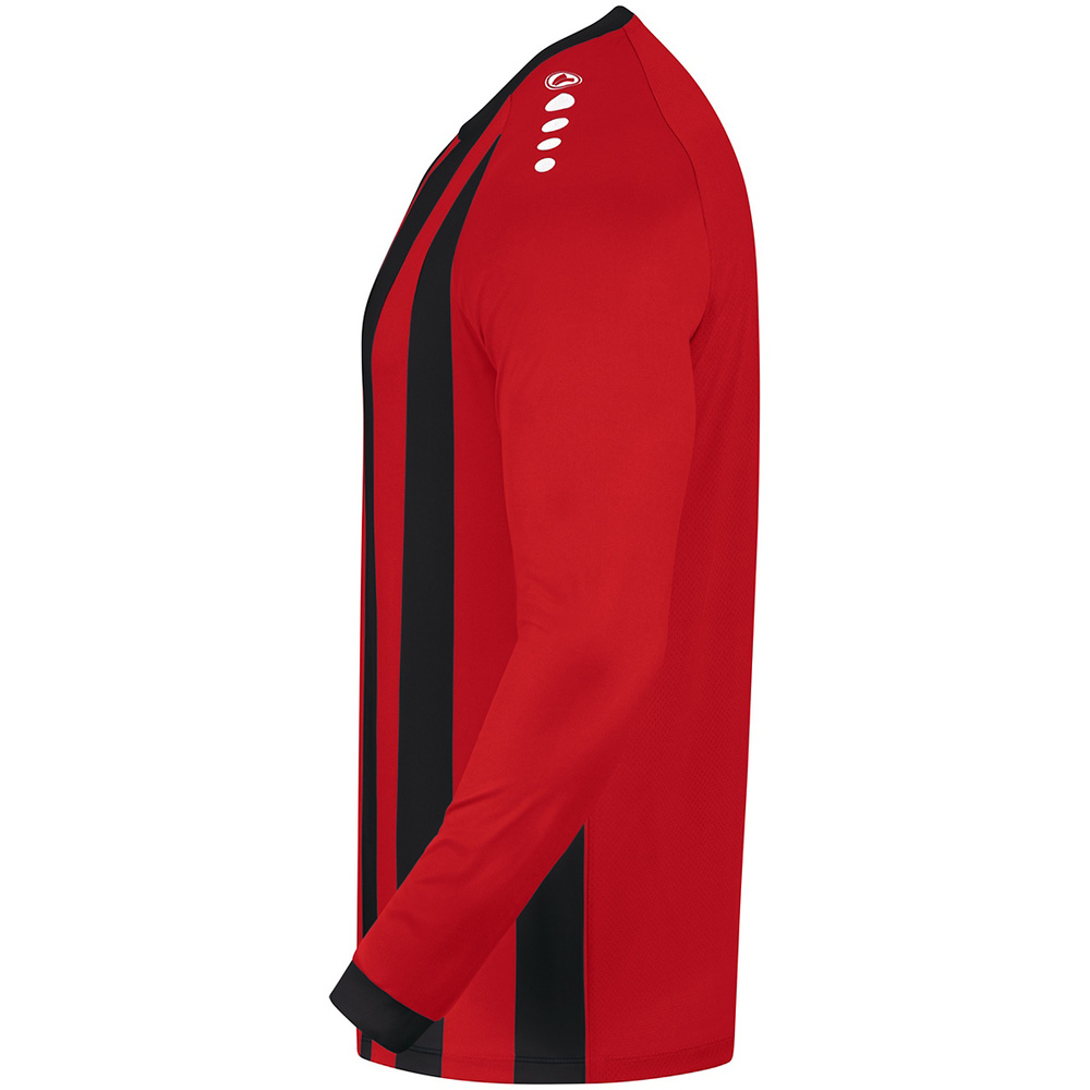 JERSEY JAKO INTER LONG SLEEVE, SPORT RED-BLACK KIDS. 