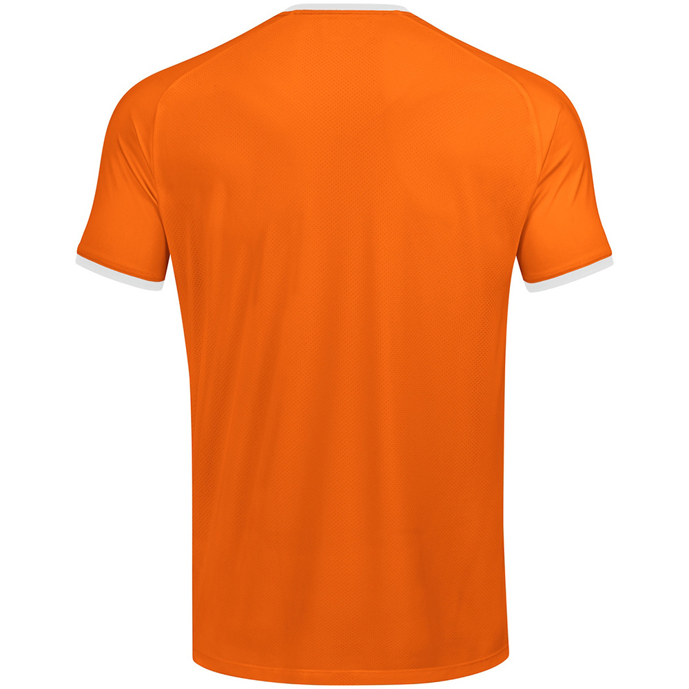 JERSEY JAKO INTER SHORT SLEEVE, NEON ORANGE-WHITE KIDS. 