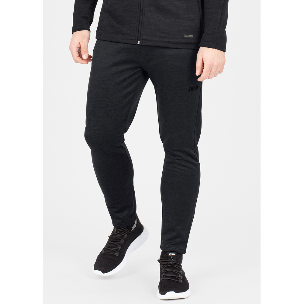 JOGGING TROUSERS JAKO CHALLENGE, BLACK MELANGE KIDS. 