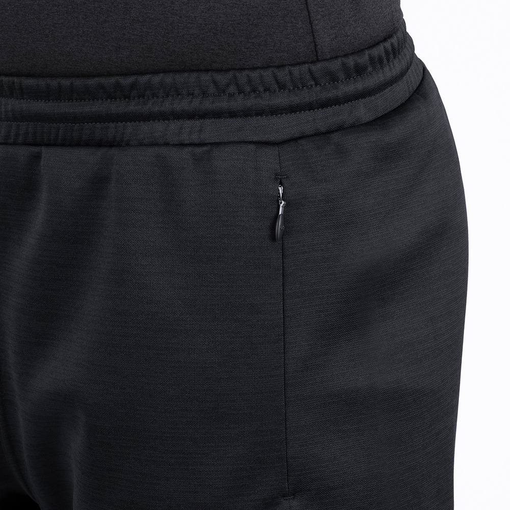 JOGGING TROUSERS JAKO CHALLENGE, BLACK MELANGE KIDS. 